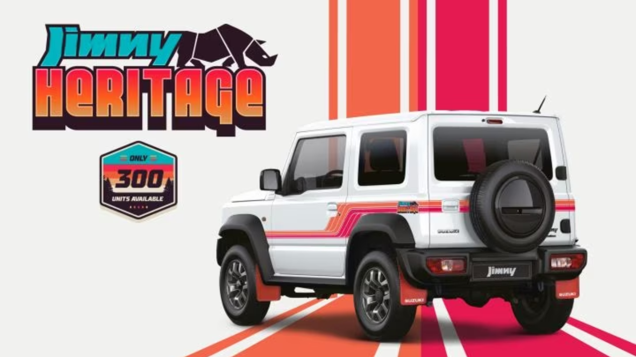 New Jimny Special Heritage Edition Showcased Limited To Just 300 Units