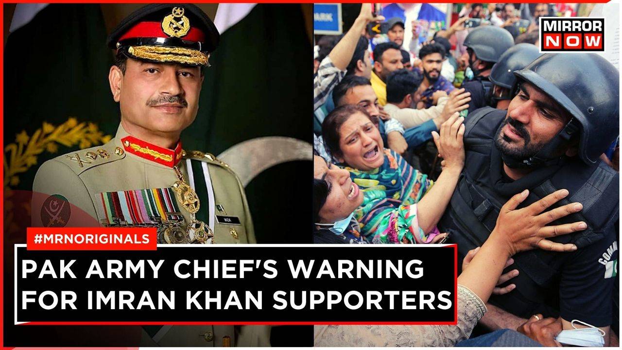 Imran Khan Pakistan Army Chief Asim Munir Issues Warning Military