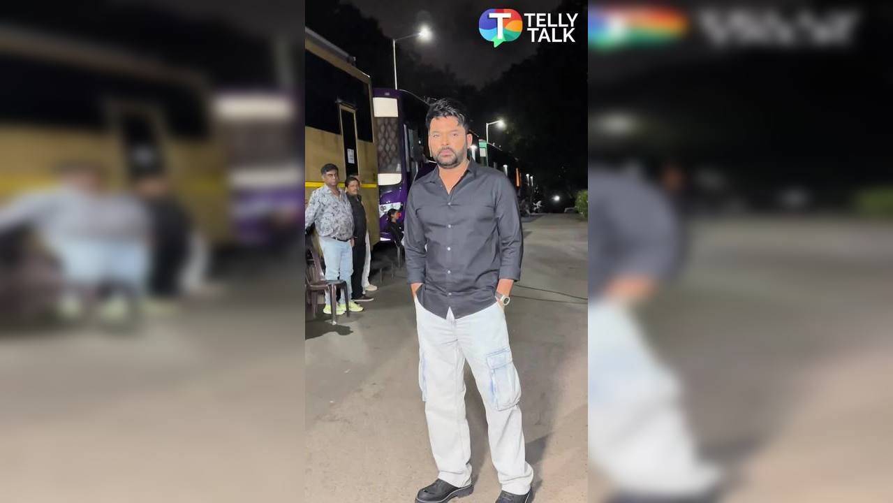 Kapil Sharma Snapped Post His Shoot Outside The Sets Of The Kapil