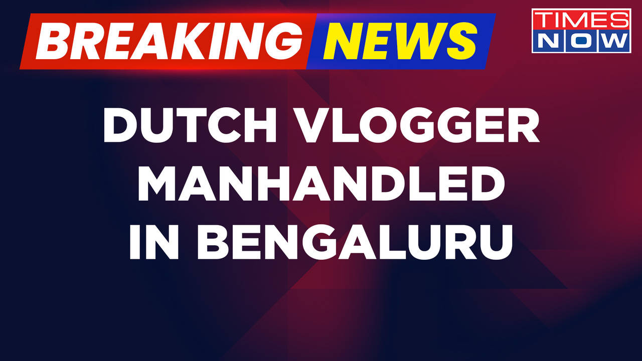 Breaking News Dutch Vlogger Manhandled By Trader In Bengaluru Watch