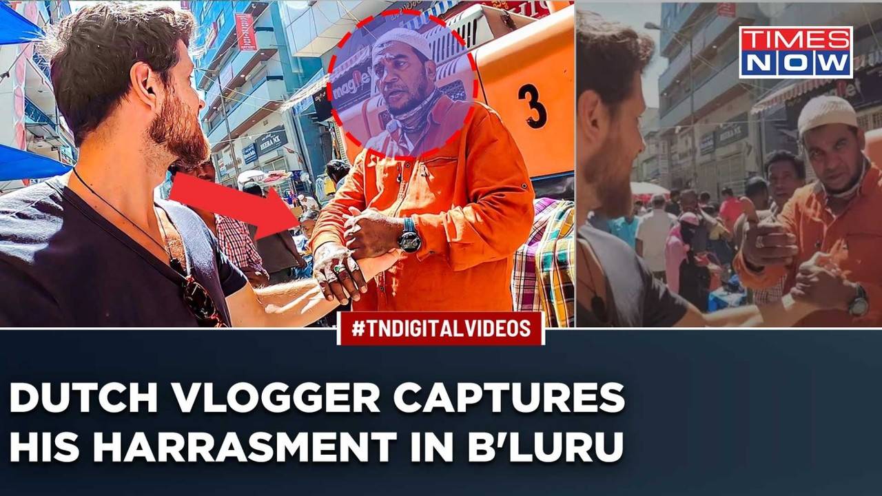 Bengaluru Shocker Dutch Youtuber Harassed Mishandled By Local