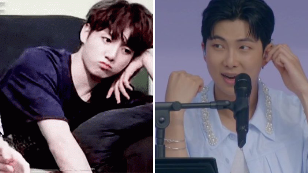 Bts Jungkook Tries To Live Out His Fanboy Moment With Rm But Army