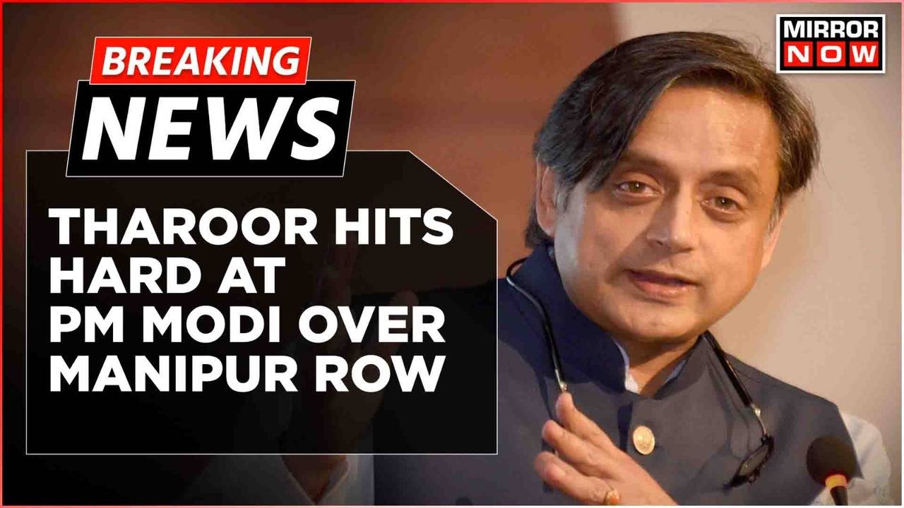 Breaking News Congress Mp Shashi Tharoor Slams Pm Modi Over His