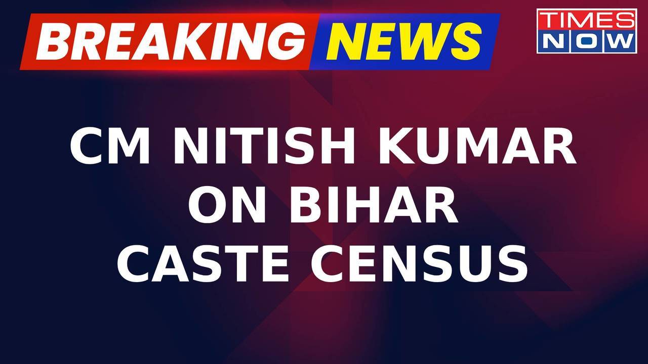 Breaking News Cm Nitish Kumar Says Report Will Help In Upliftment