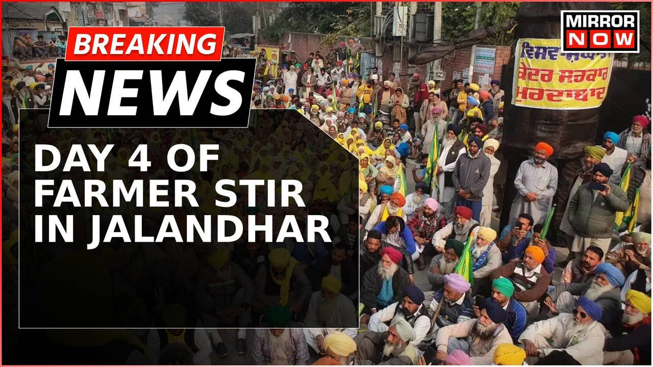 Breaking News Farmers Protest In Punjab Day Of Farmer Stir In