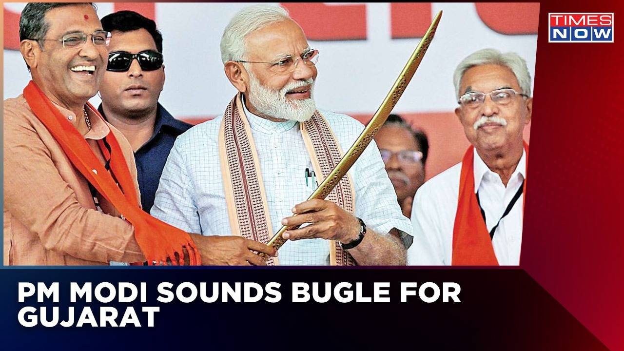 PM Modi Sounds Bugle For Gujarat 9 Months To Go For Gujarat Polls