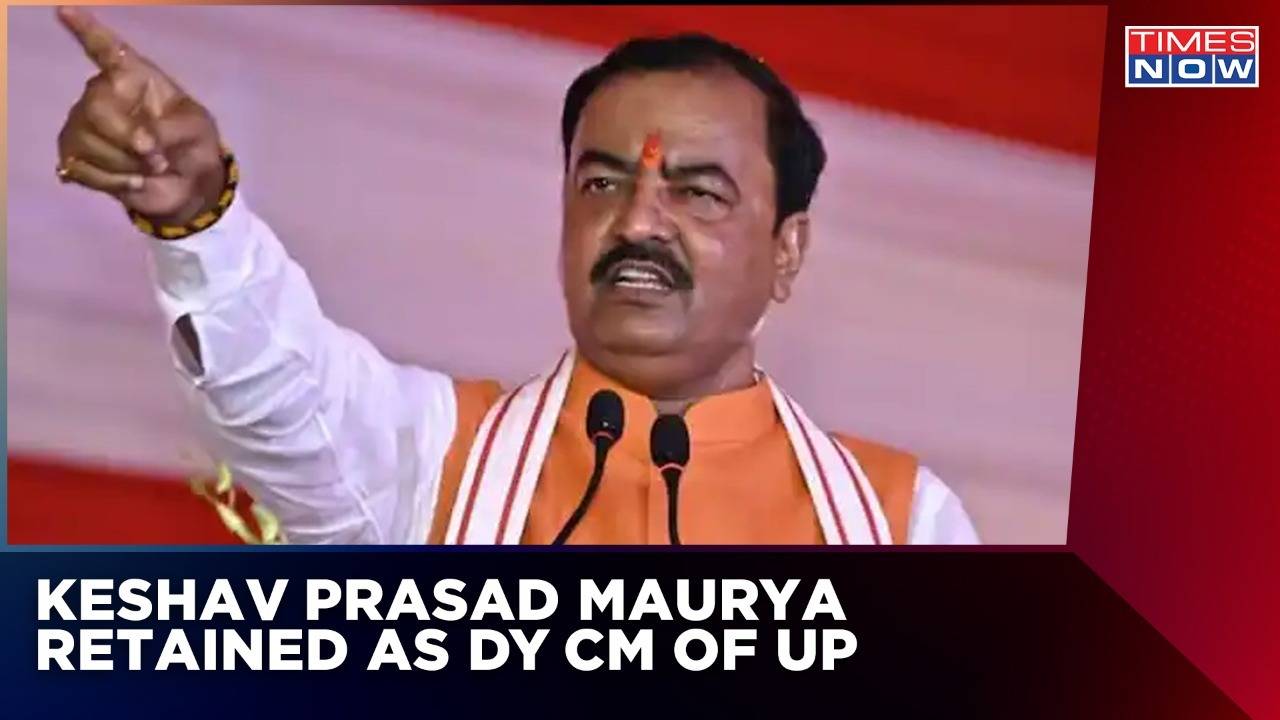 Keshav Prasad Maurya Retained As Deputy Cm Yogi Set For A Historic