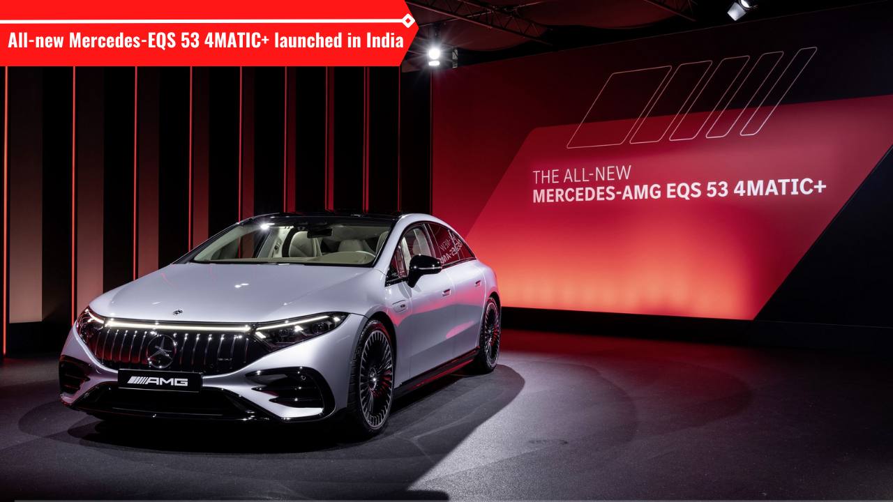 Mercedes Benz Amg Eqs Performance Electric Car Launched In India At