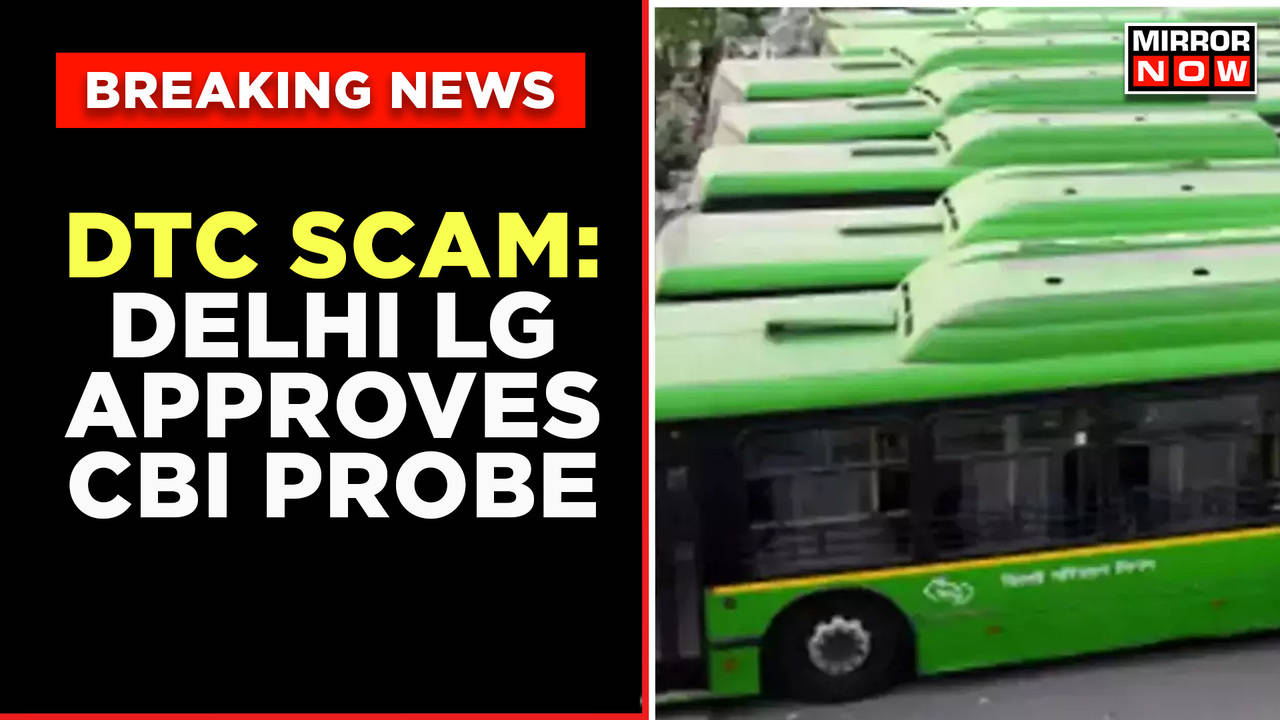 Delhi Govt Vs LG Face Off LG VK Saxena Approves CBI Probe In Bus