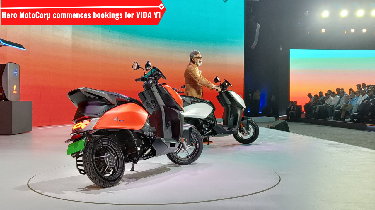 Hero MotoCorp Commences Bookings For VIDA V1 Bike News News Times Now