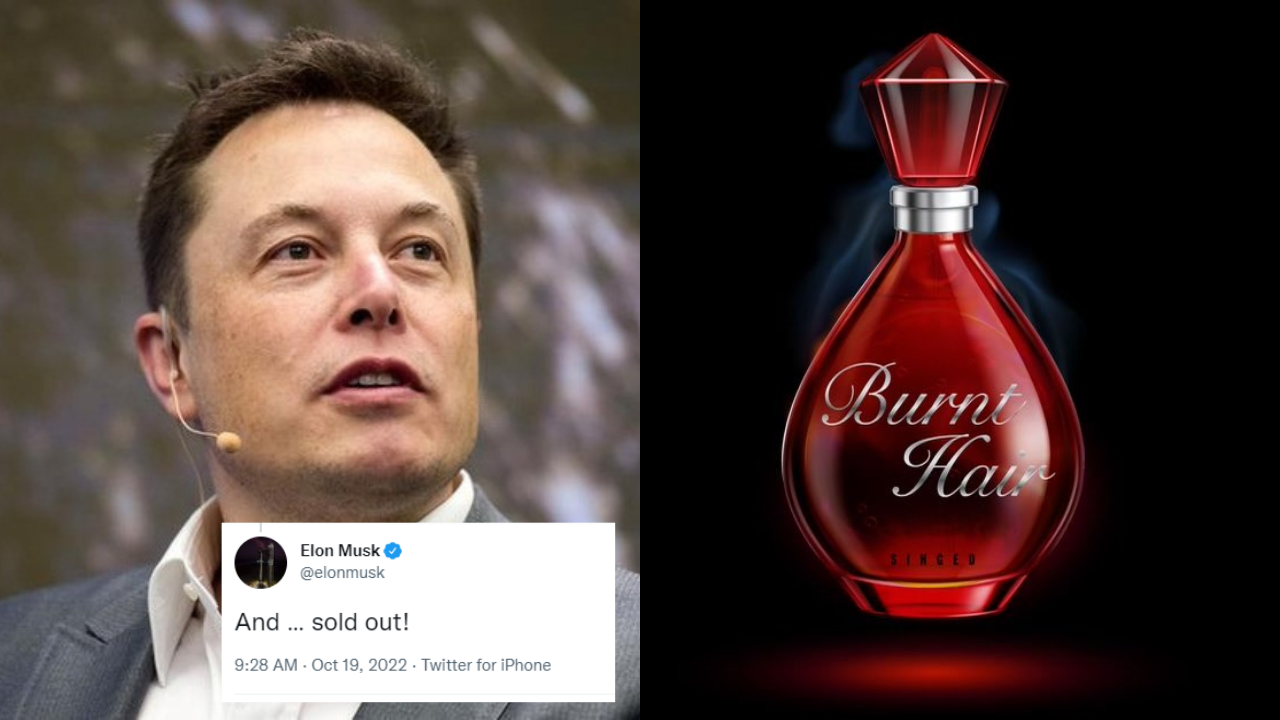 Elon Musk S Burnt Hair Perfume Sold Out Netizens Joke Can Buy