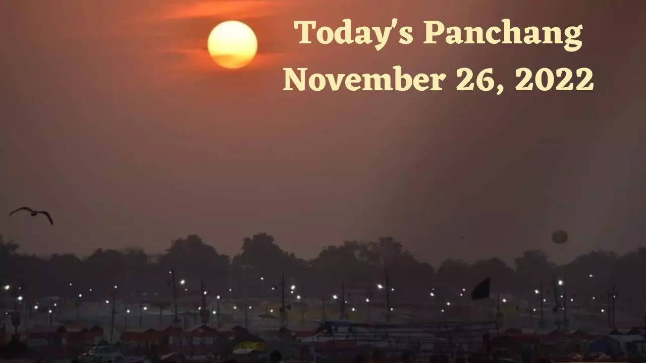 Aaj Ka Panchang November 26 2022 Tritiya Tithi Shubh Muhurat Rahu