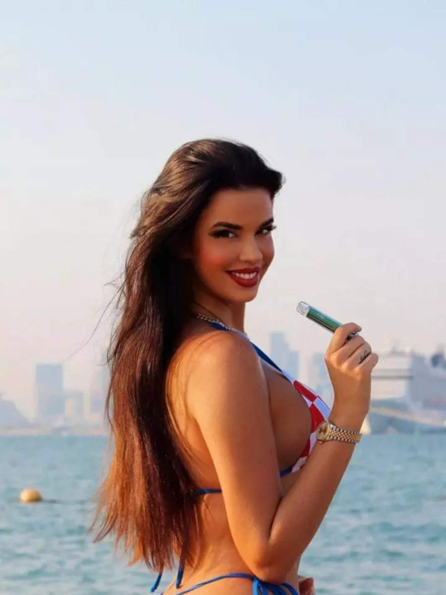 Ivana Knoll Meet World Cup S Hottest Fan From Croatia Times Now