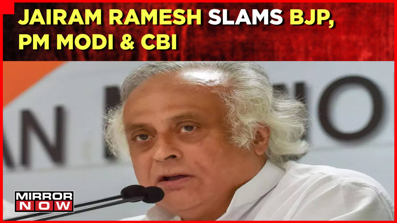 Congress Leader Jairam Ramesh Slams CBI Raids After Ex Fin Secretary