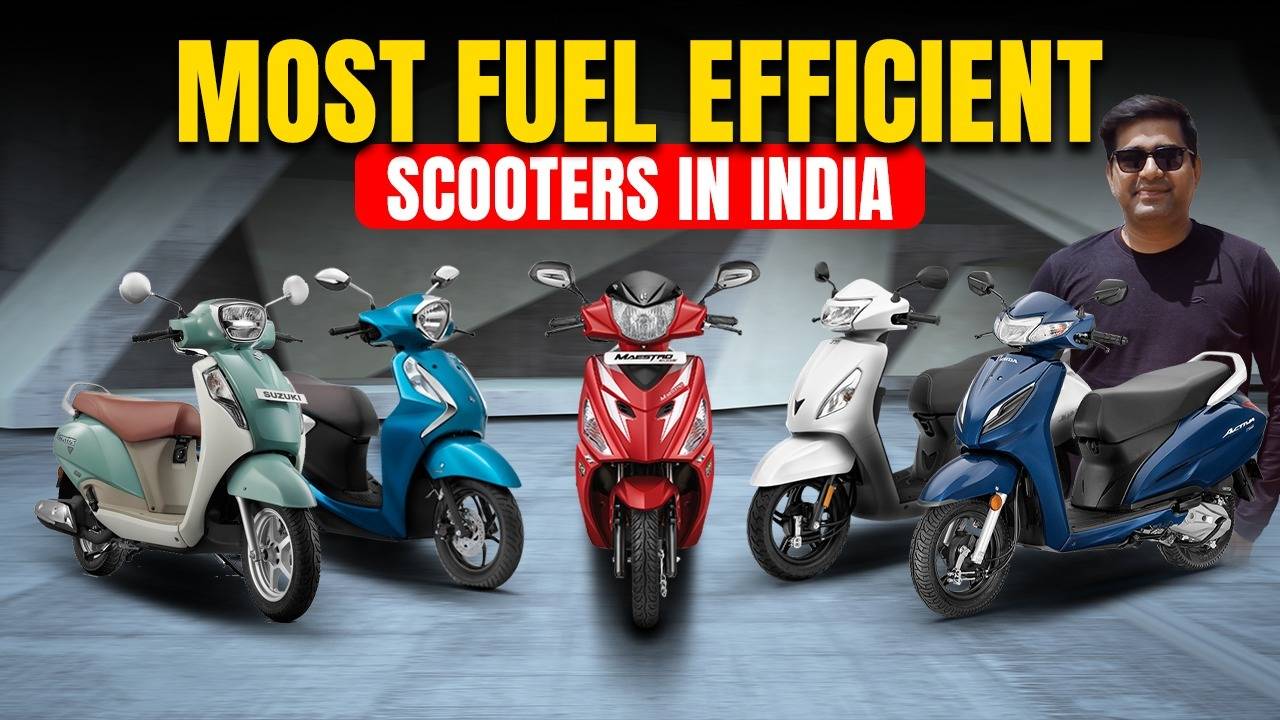 Top Best Mileage Scooters In India Most Fuel Efficient Scooters