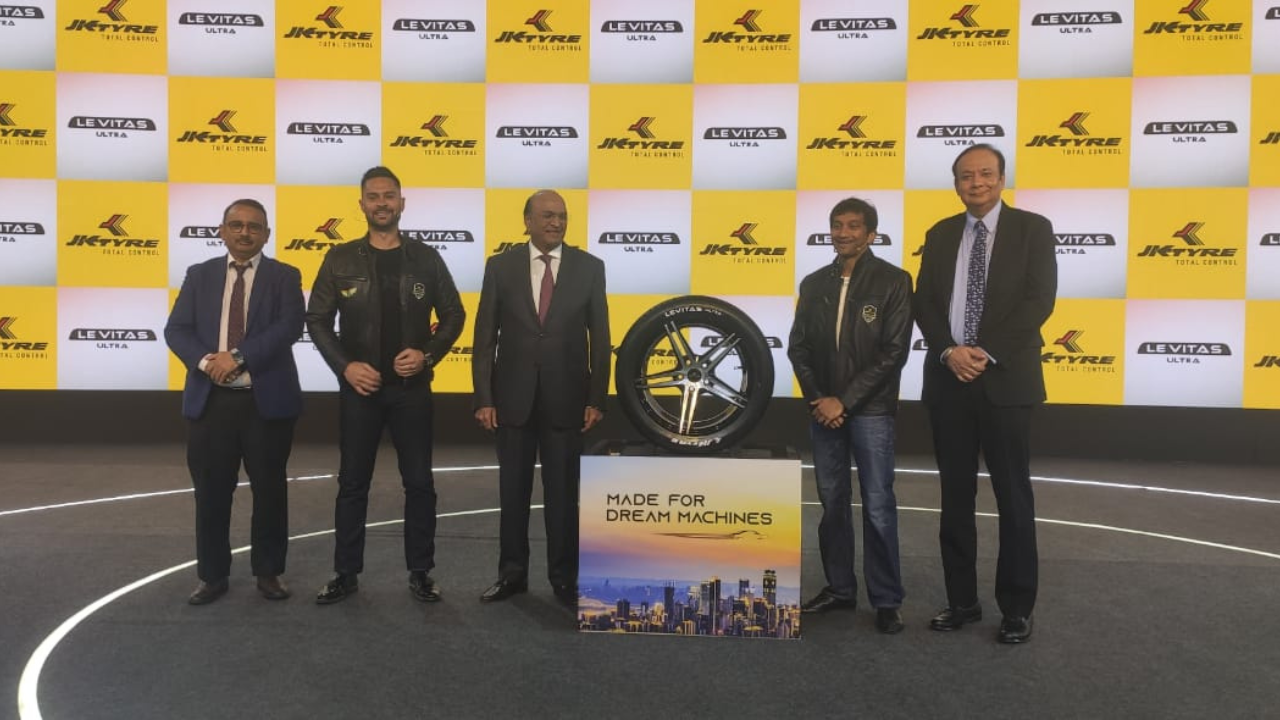 Jk Tyre Launches Levitas Ultra Its New Range Of Tyres For Luxury Car