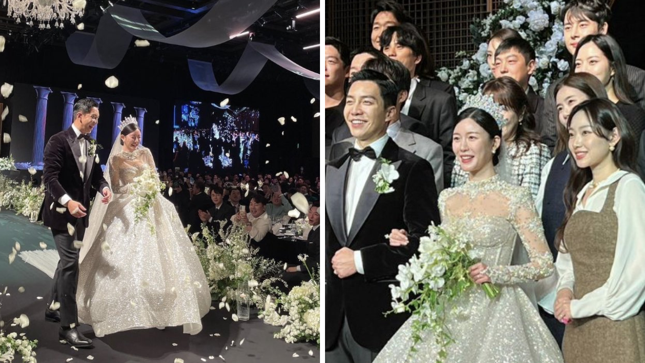 Inside K Drama Stars Lee Seung Gi And Lee Da In S Star Studded Wedding Ceremony In Seoul See