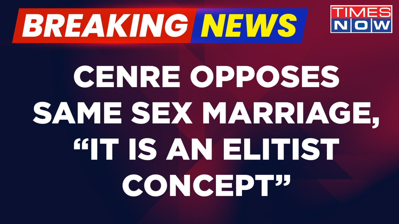 Breaking News Centre Files An Affidavit Before Same Sex Marriage