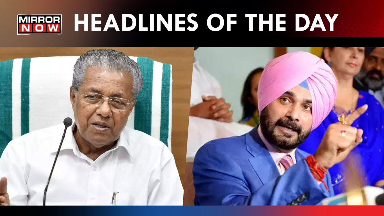 Kerala Chief Minister Slams Kerala Story Navjot Singh Sidhu Extends