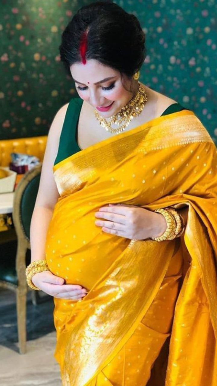 Indian Traditional Baby Shower Dresses 2024 | www.favors2024.com