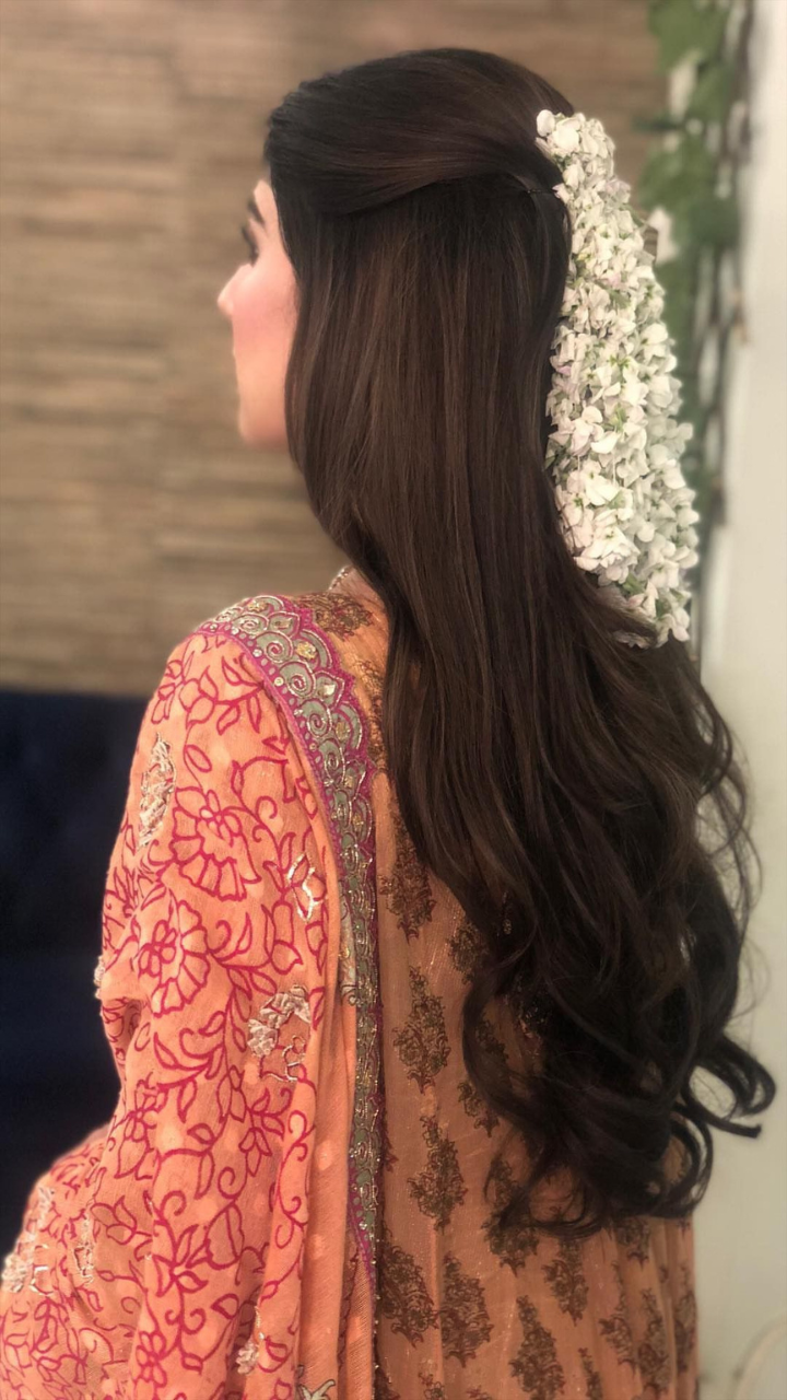 Bridal Hairstyles for Indian Wedding | Shravya + Santosh | Hyderabad  Wedding Photography