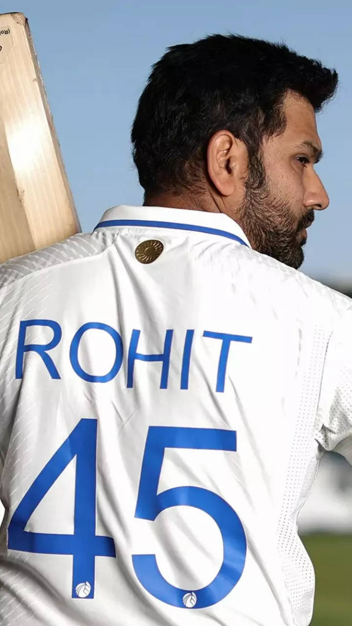 Rohit sharma test jersey hot sale number