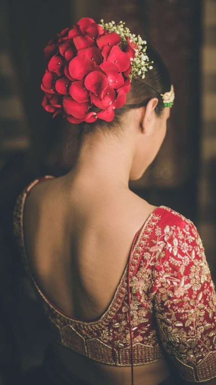 8 easy and simple hairstyles with lehenga  YouTube