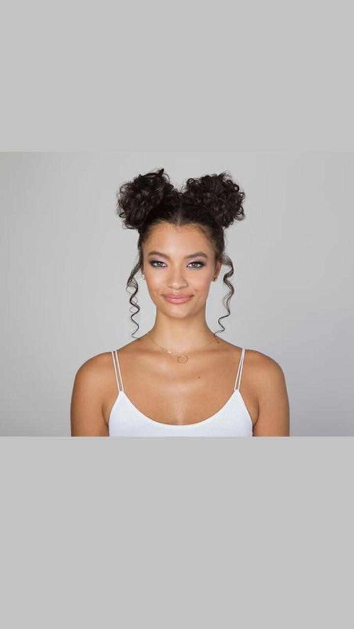 This Space Buns Hair Tutorial Comes With A Braided Twist | Essence