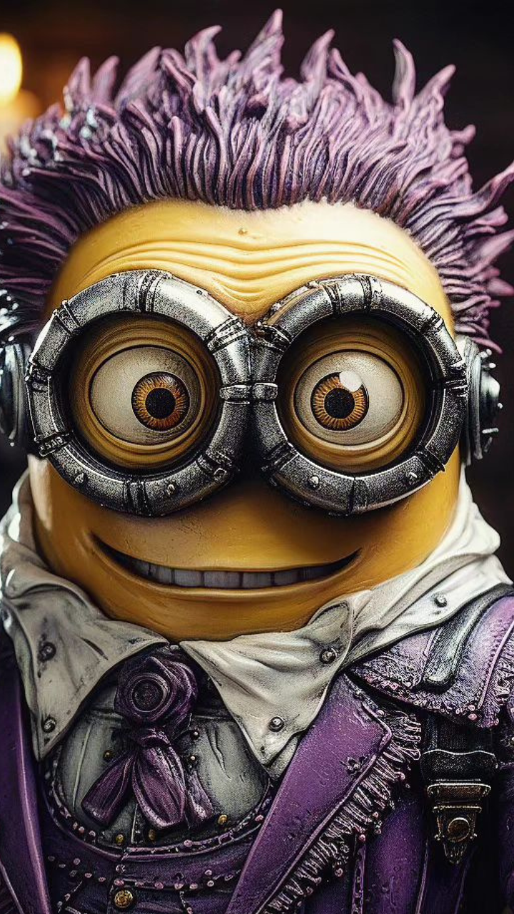 Despicable Me anime character Minion As Superhero, drawing free image  download