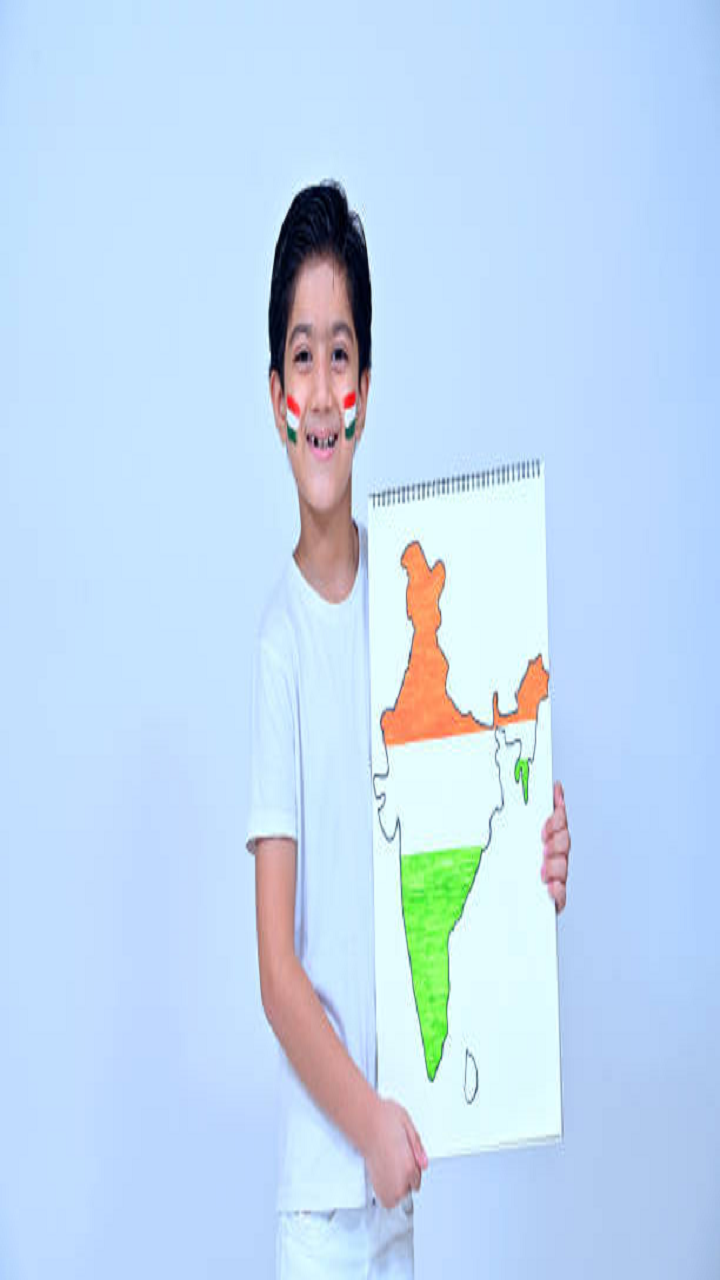 Republic day drawing simple | Independence day drawing easy | How to draw  Indian flag - YouTube