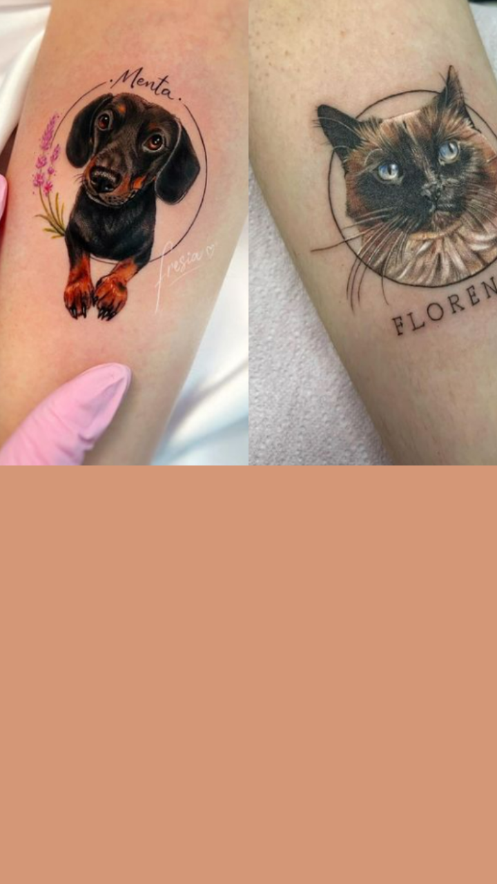Create a modern and minimalist animal or pet tattoo design by Lizmoonstudio  | Fiverr