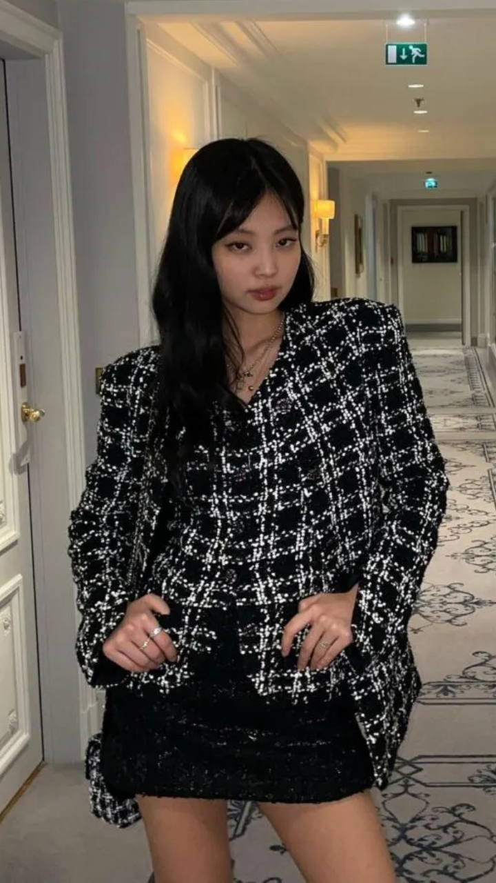 Jennie on sale gucci outfit