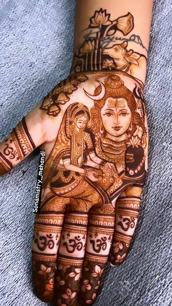 Janyas Mehndi on LinkedIn: Radhe Krishna They etch the divine love story of  Radha Krishna. The…
