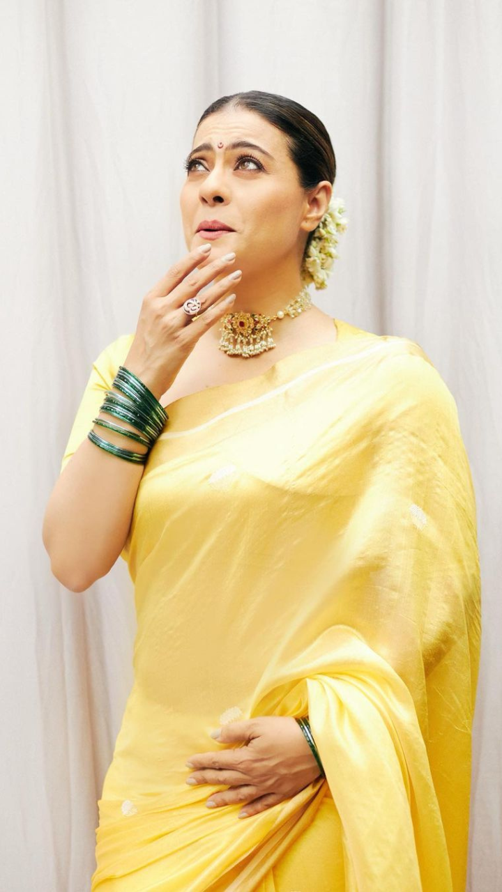 Elegant Jewels To Steal From Kajol For Onam 2023