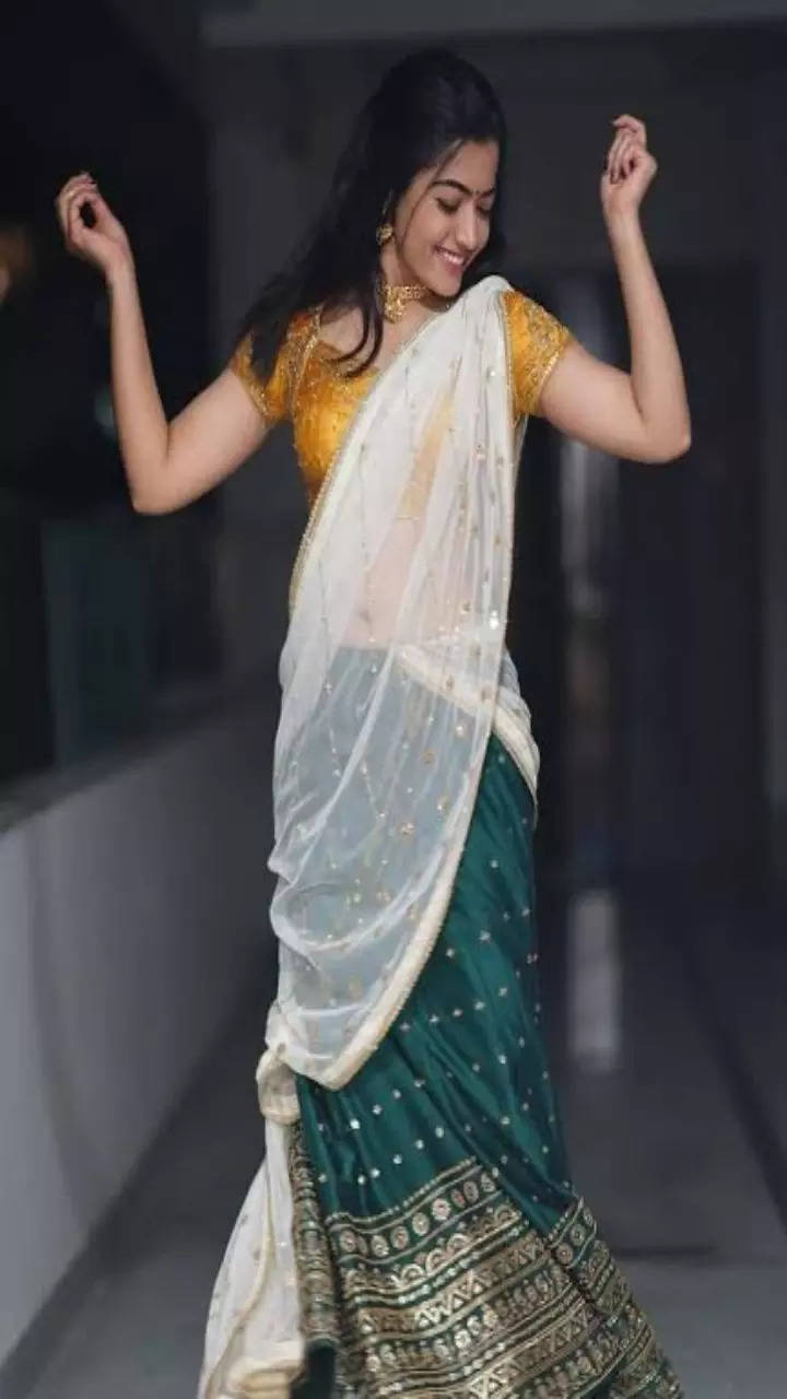 Buy Designer Half Saree Online | By Dharya Designer Studio