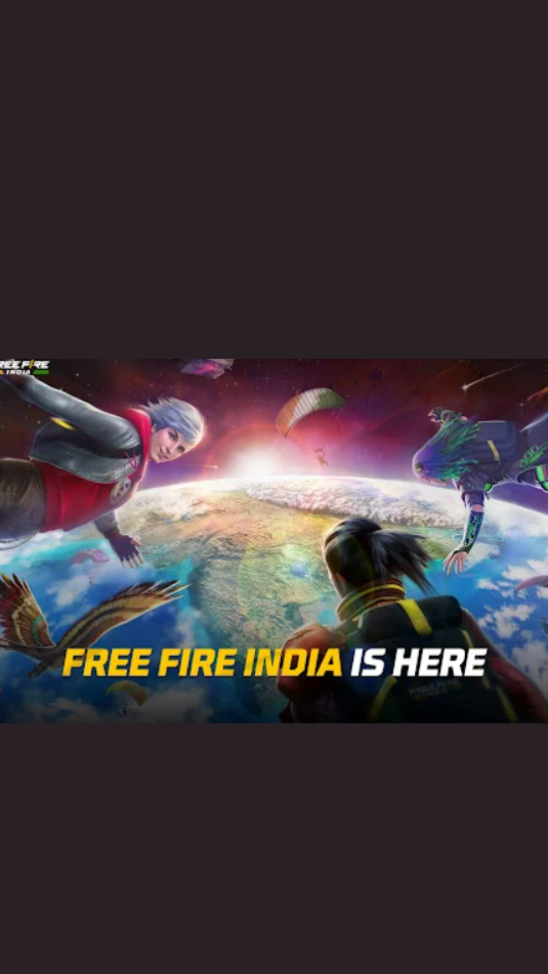 Garena Free Fire returns to India with take a break reminders