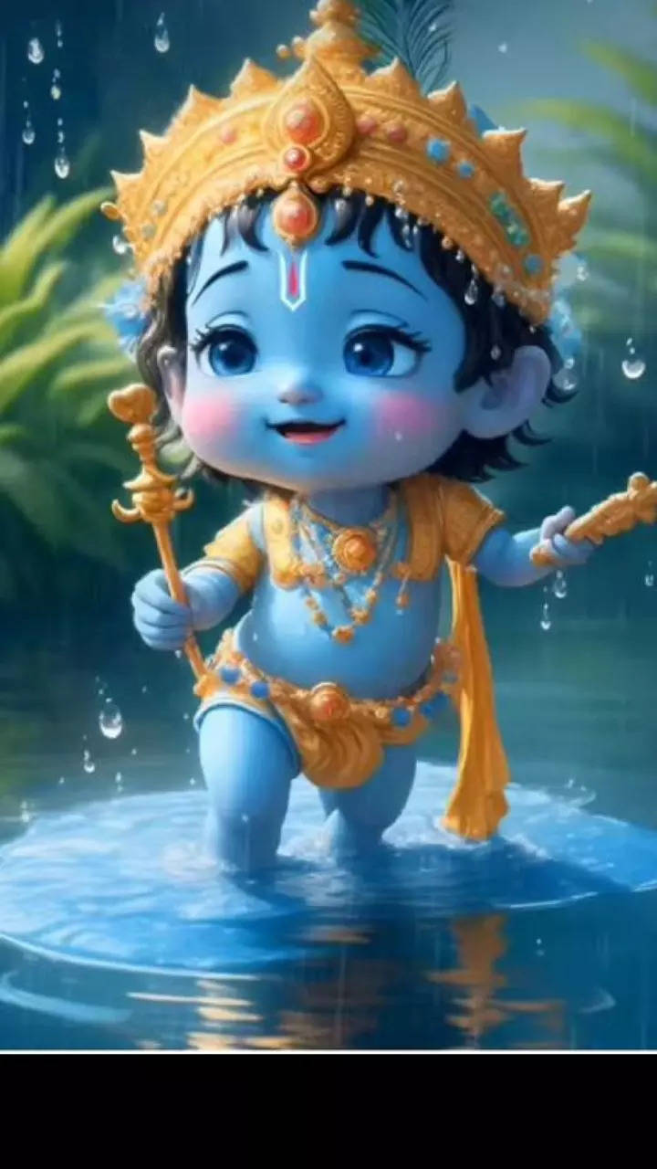 Little Krishna HD Wallpapers and Backgrounds