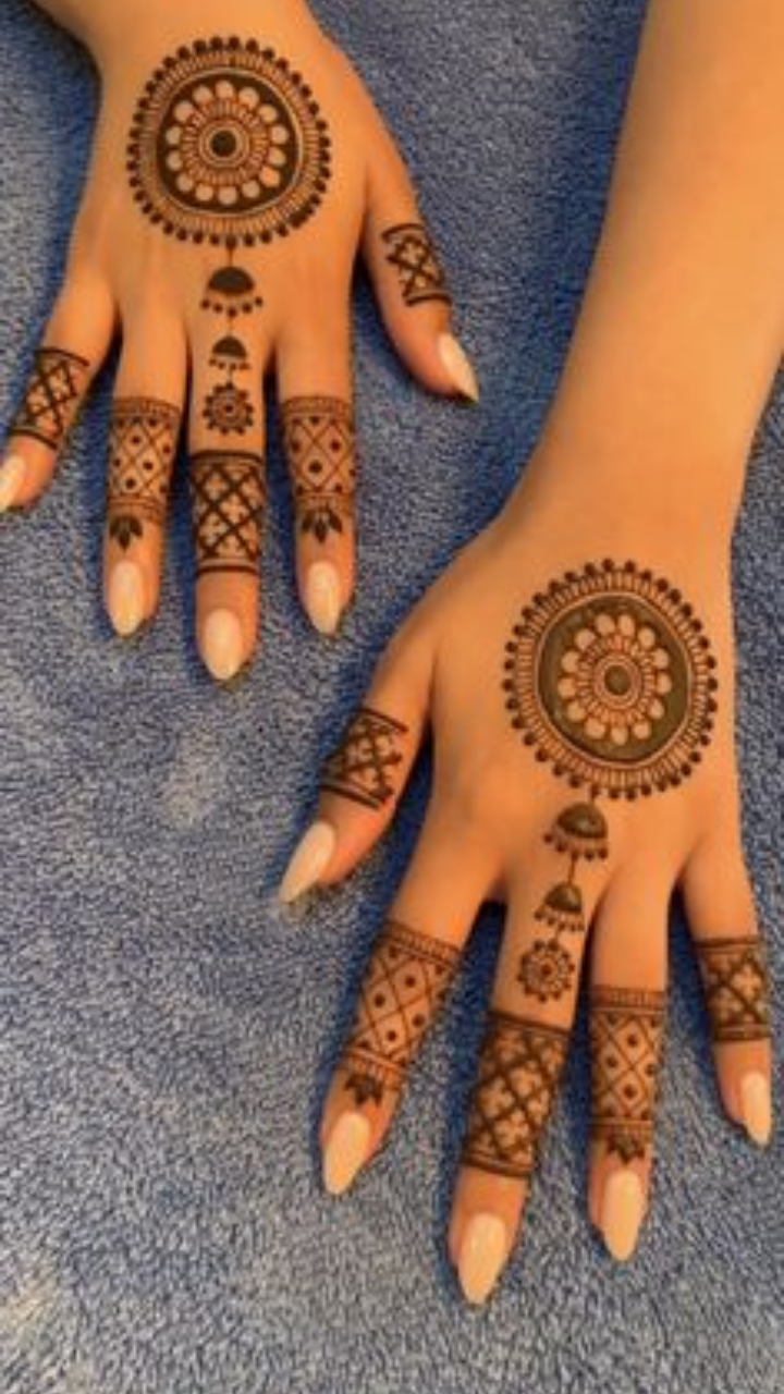 100+ Latest Front and Back Hand Mehndi Design Ideas | Styled-sonthuy.vn