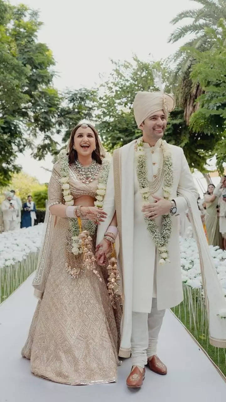 Radhika Merchant in Golden Silk Tissue Lehenga And Diamonds Screams Royal  Elegance, See Engagement Pics
