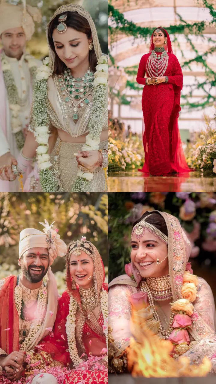 Meera Chopra Wedding Lehenga: Priyanka Chopra's Cousin Meera Ditches  Pastels For A Classic Red Lehenga On Wedding Day | Celeb Style News, Times  Now