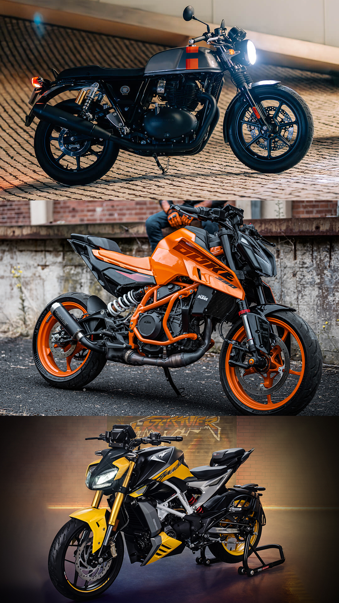 bikes similar to duke 390