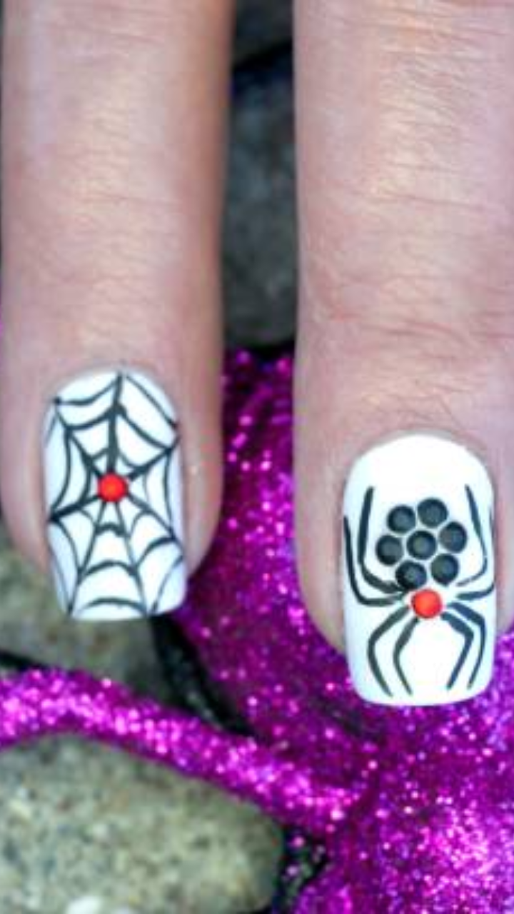 Spider Web Ombre Nails Pictures, Photos, and Images for Facebook, Tumblr,  Pinterest, and Twitter