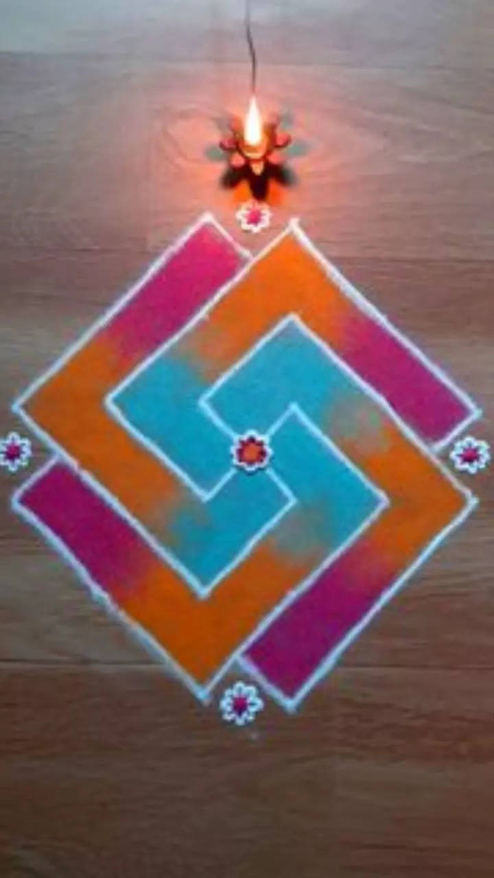 3 and 5 Dots Rangoli Designs with for All Occasions