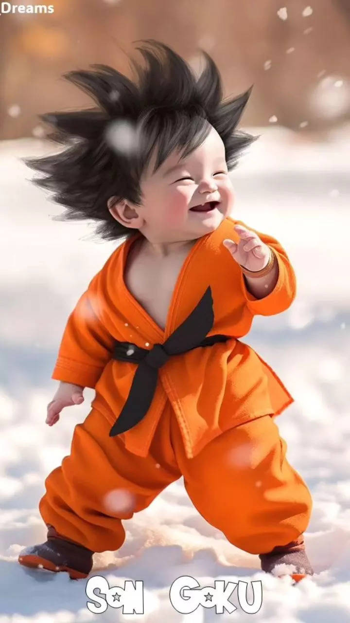 AI Imagines Dragon Ball Chracters as Babies: goku, vegeta, dragon ball z,  more