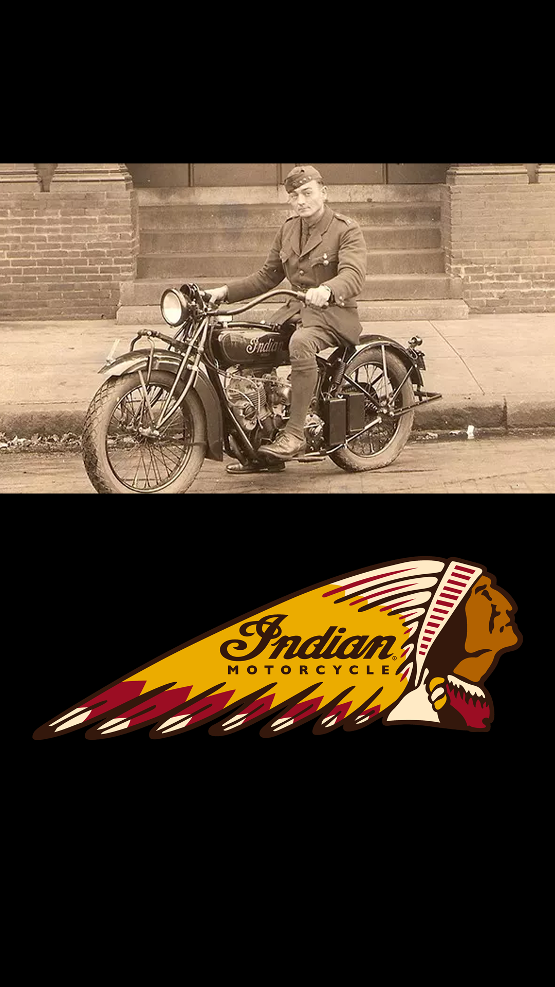 Indian Motorcycles Logo 1901 Novelty ROUND TIN SIGN Vintage Garage Shop Ad  for Home/Man Cave Decor by PrettyMerchant : Amazon.ca: Home
