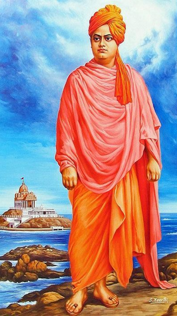 Swami Vivekananda Drawing by Shivkumar Menon  Pixels