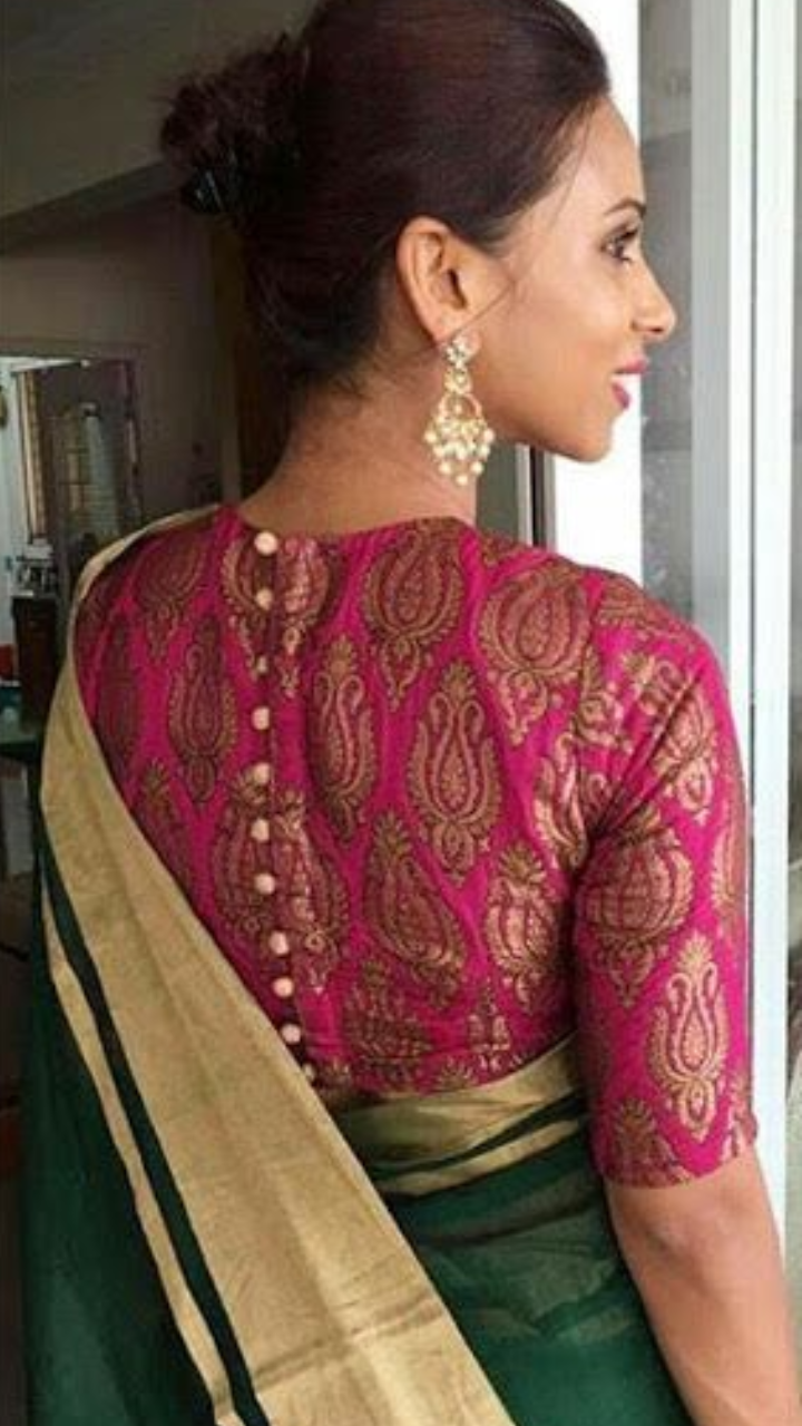 Blouse Designs  6 beautiful blouse designs to elevate your ethnic