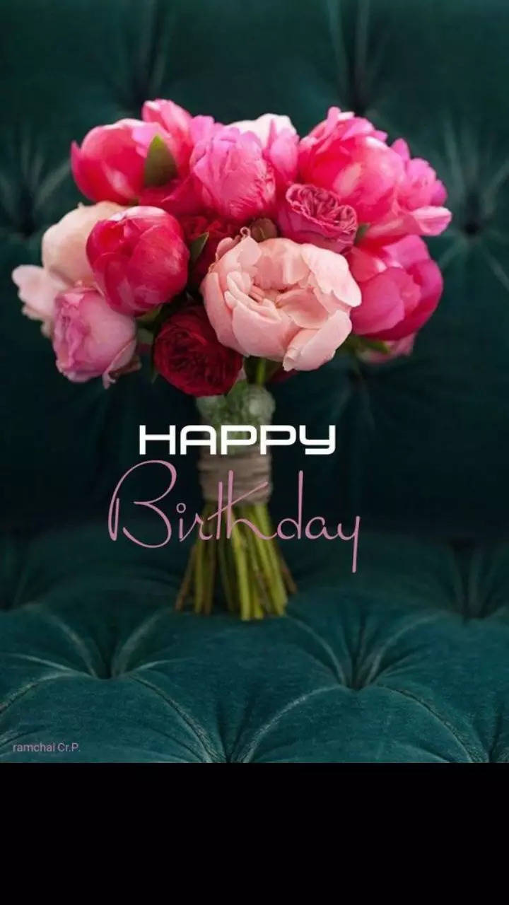 happy birthday wishes for friend with rose