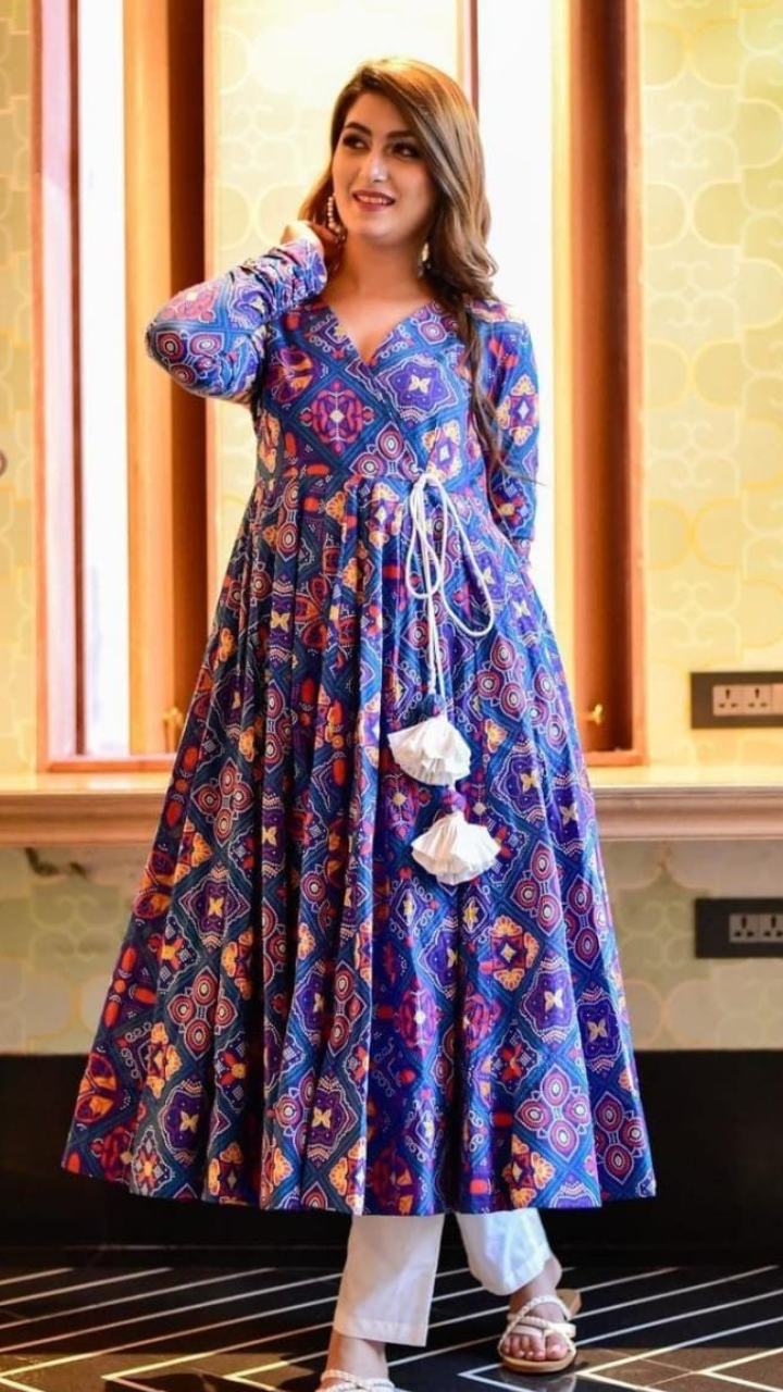 Stylish & Latest Frock Kurti Designs 2023 Images | Roy Collections