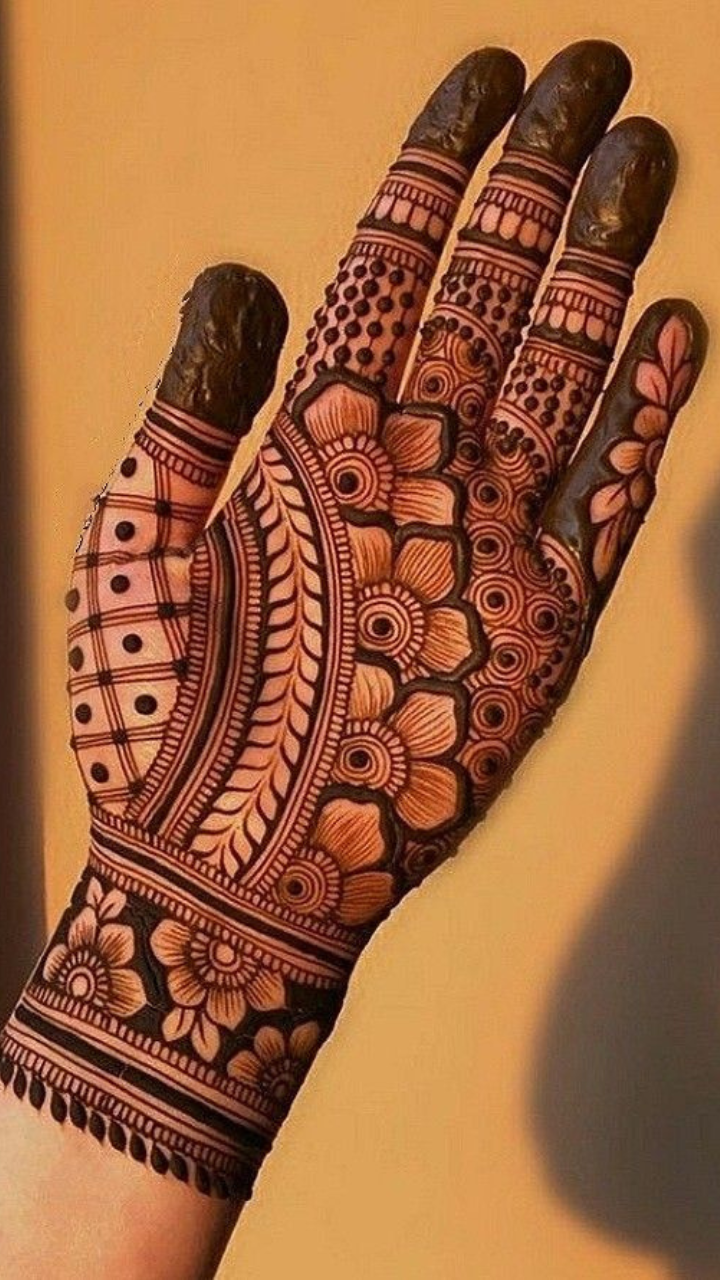 Simple And Easy Khafif Mehndi Designs Front Hand And Back Hand-sonthuy.vn
